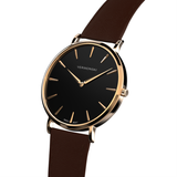 Men's Brown Leather Watch - Brown Watch | VERMONSKI