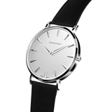 Black Leather Watch - Men's Watch | VERMONSKI
