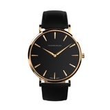 Black And Rose Gold Men's Watch - Rose Gold Black Watch | VERMONSKI