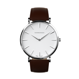 White Dial Watch | Stainless Steel Watch | VERMONSKI
